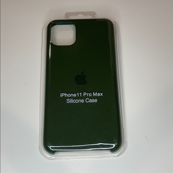 Accessories New Iphone 11 Pro Max Silicone Case Pine Green Poshmark